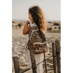 SAC A DOS LEOPARD SAUVAGE "PETIT AMOUR" - ZAKUW