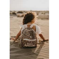 SAC A DOS LEOPARD SAUVAGE "PETIT AMOUR" - ZAKUW