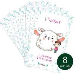 CARTES X8 : MA PETITE BIBLIOTHEQUE DES EMOTIONS - YOTO