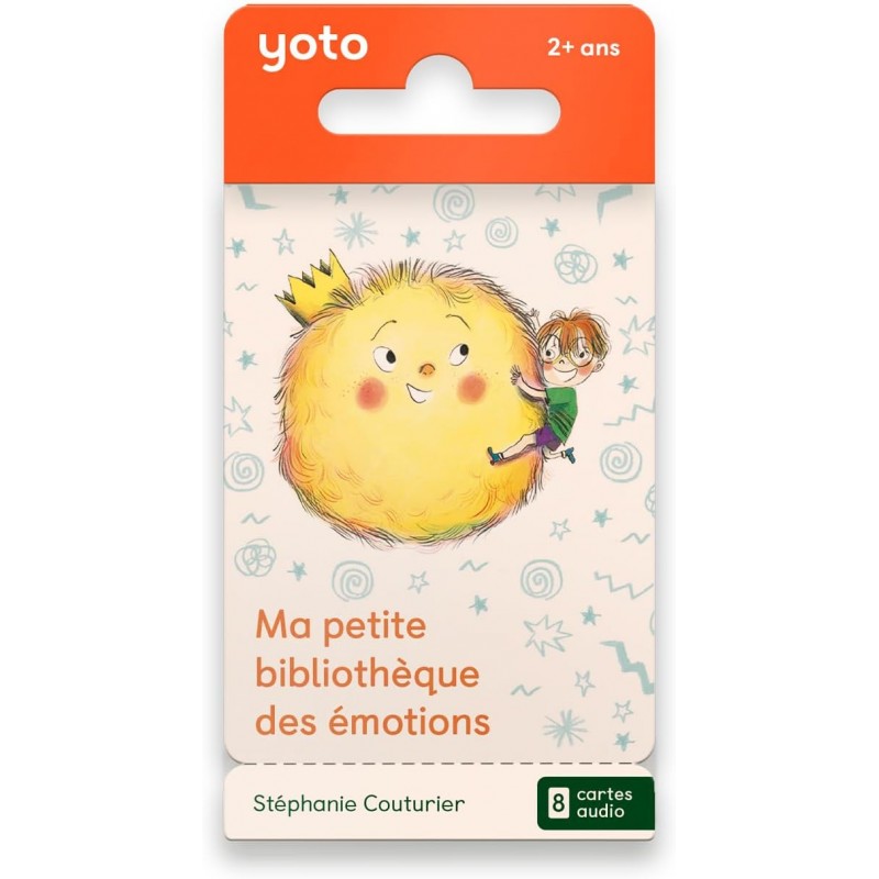 CARTES X8 : MA PETITE BIBLIOTHEQUE DES EMOTIONS - YOTO
