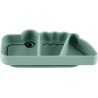 ASSIETTE SILICONE CROCO VERT - DONE BY DEER