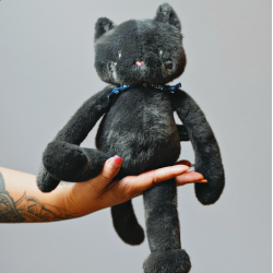LE CHAT MELOE 37CM ANTHRACITE - MAILOU
