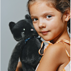 LE CHAT MELOE 37CM ANTHRACITE - MAILOU