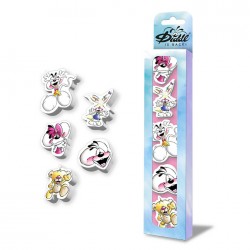 SET DE 5 GOMMES 3D - DIDDL