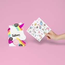 TATOOS LILY LICORNE - OMY