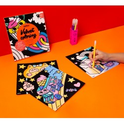 COLORIAGE VELOURS "KAWAII"...