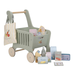 CHARIOT DE COURSES EN BOIS...