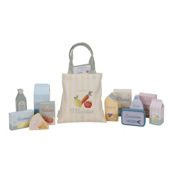 CHARIOT DE COURSES EN BOIS - LITTLE DUTCH