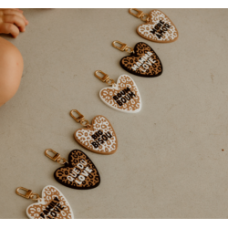 PORTE CLES COEUR "BIG BISOU" - ATELIER WAGRAM
