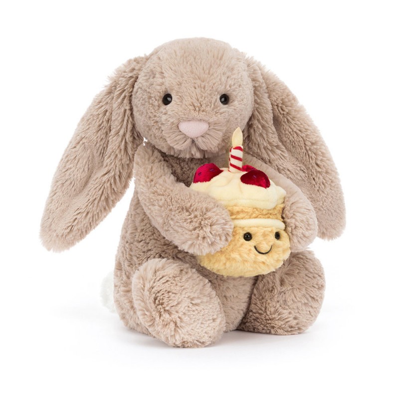 BASHFUL BEIGE BUNNY BIRTHDAY - JELLYCAT