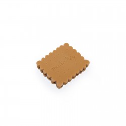 BISCUIT DE DENTITION EN CAOUTCHOUC NATUREL "PUCE ET PILOU" - MOULIN ROTY