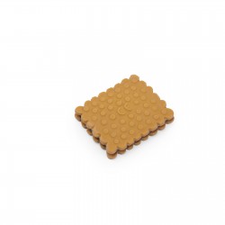 BISCUIT DE DENTITION EN CAOUTCHOUC NATUREL "PUCE ET PILOU" - MOULIN ROTY