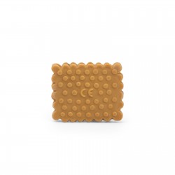 BISCUIT DE DENTITION EN CAOUTCHOUC NATUREL "PUCE ET PILOU" - MOULIN ROTY