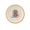 ASSIETTE BÉBÉ "PIERRE LAPIN" ORANGE - PETIT JOUR