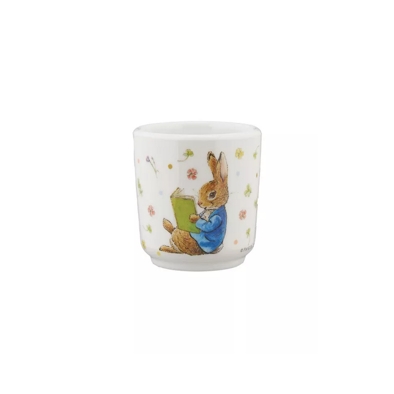 COQUETIER "PIERRE LAPIN" FLEURI - PETIT JOUR