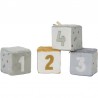 LOT DE 4 CUBES DOUX LITTLE FARM - LITTLE DUTCH