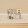 LOT DE 4 CUBES DOUX LITTLE FARM - LITTLE DUTCH