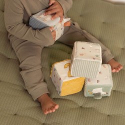 LOT DE 4 CUBES DOUX LITTLE FARM - LITTLE DUTCH