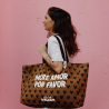 SAC CABAS XL "MORE AMOR" - ATELIER WAGRAM
