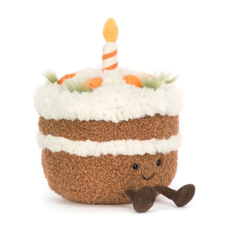 GATEAU A LA CAROTTE AMUSEABLES CARROT CAKE - JELLYCAT