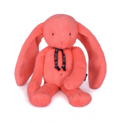 LE LAPIN MÉLOÉ 56 CM CORAIL ACIDULE - MAILOU