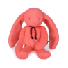 LE LAPIN MÉLOÉ 56 CM CORAIL ACIDULE - MAILOU
