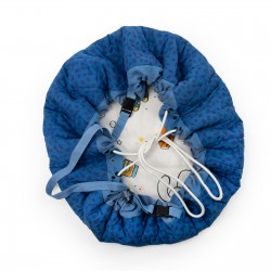 TAPIS DE JEU / SAC DE RANGEMENT "PUCE ET PILOU" - MOULIN ROTY