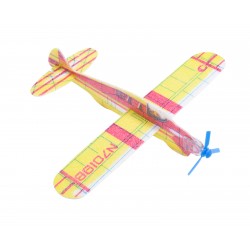 AVION EN POLYSTYRENE PIPER "LES PETITES MERVEILLES" - MOULIN ROTY