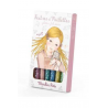 BOITE DE 6 FEUTRES A PAILLETTES "LES ROSALIES" - MOULIN ROTY