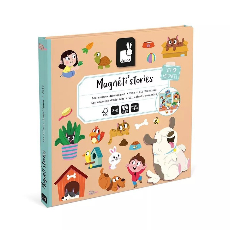 MAGNETI'STORIES "ANIMAUX DOMESTIQUES" - JANOD
