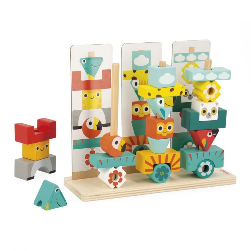 TOTEM A EMPILER "TROPIK" - JANOD