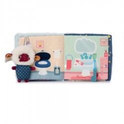 LIVRE D'ACTIVITES EN TISSU "BONNE NUIT YVON" - LILLIPUTIENS