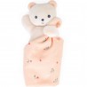 DOUDOU OURS CARRE DOUCEUR FEUILLES D'AMOUR - KALOO