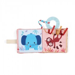 LIVRE IMAGIER EN TISSU "JACK LE LION" - LILLIPUTIENS