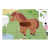 PUZZLE TACTILE "LA FERME" - JANOD