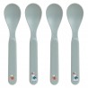 SET DE 4 CUILLERES EN CELLULOSE "TINY TEAM CHIEN" - LASSIG
