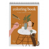 CARNET DE COLORIAGE A4 "COSY" - MAISON JOLIETTE