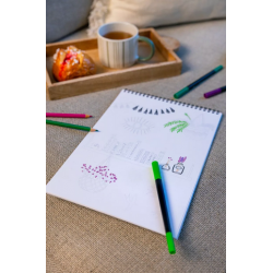 CARNET DE COLORIAGE A4 "COSY" - MAISON JOLIETTE