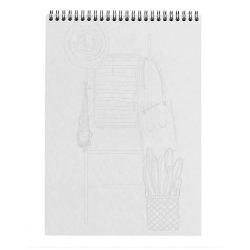 CARNET DE COLORIAGE A4 "COSY" - MAISON JOLIETTE