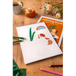 CARNET DE COLORIAGE A4 "COSY" - MAISON JOLIETTE