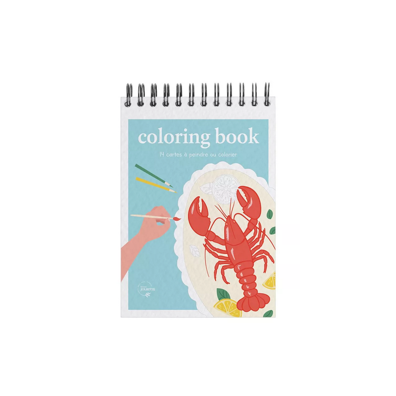 CARNET DE COLORIAGE A6 "FELICITA" - MAISON JOLIETTE