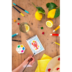 CARNET DE COLORIAGE A6 "FELICITA" - MAISON JOLIETTE