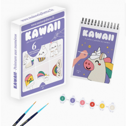PEINTURE AUX NUMEROS "KAWAII" - MAISON JOLIETTE
