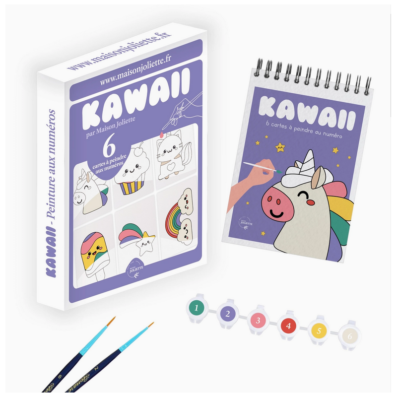PEINTURE AUX NUMEROS "KAWAII" - MAISON JOLIETTE