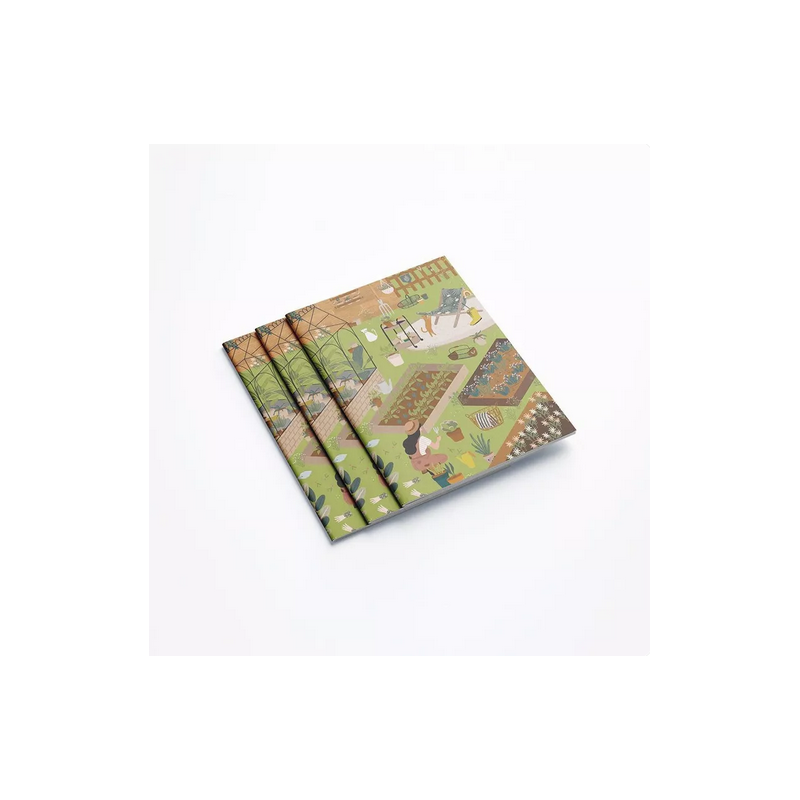 CARNET DE NOTES A6 "JARDIN SECRET" - MAISON JOLIETTE