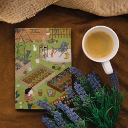 CARNET DE NOTES A6 "JARDIN SECRET" - MAISON JOLIETTE