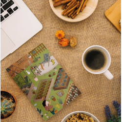 CARNET DE NOTES A6 "JARDIN SECRET" - MAISON JOLIETTE