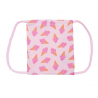 SAC À DOS ENFANT EN GAZE DE COTON "CORNETS DE GLACE" - BB AND CO