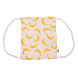 SAC À DOS ENFANT EN GAZE DE COTON "BANANES" - BB AND CO