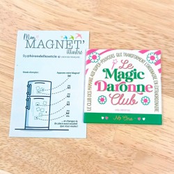 MAGNET - CLUB N° ONE "MAGIC DARONNE" - HIRONDELLES & COMPAGNIE